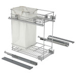 Botellero Panero Partner M450 Cromo C/Gu Guia Muss Hettich E.parcial, Fij.lateral.