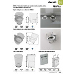 Soporte Inclinado 1Vaso A84 H114 Plata Mate