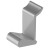 Percha Perfila Plata Mate A15 H33,8