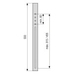 Soporte Tv/Lcd H500 Plata Mate