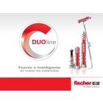Taco Pladur Fischer Duoblade(Caja 40U) Para Tornillos De 4-5Mm (100 uds.)