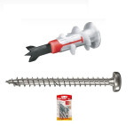 Taco Fischer Duoblade C/Tornillo(6Und)