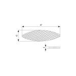 Galleta De Madera Nº0 47X15X4Mm (1000 uds.)