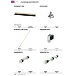 Sujetaescobas Triple C/Rodillo Blanco 70660D Tamaño: 420 X 50 Mm