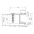 Perfil Tirador Aluminio Calas 30B 2,60 Efecto Inox (6 uds.)