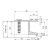 Perfil Tirador Aluminio Calas 30B 2,60 Efecto Inox (6 uds.)