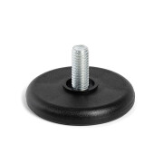 Pie Nivelador Toni Ø50 M8X18 Negro