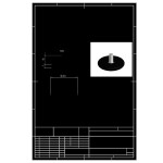 Pie Nivelador Toni Ø50 M8X18 Negro