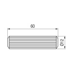 Espigas De Madera 12-60 (Saco 4500U.) (4500 uds.)