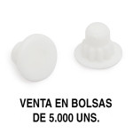 Tapa Mina Ag.5Mm Blanco (5.000U)