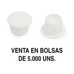 Tapa Mina Ag.10Mm Blanco (5.000U)