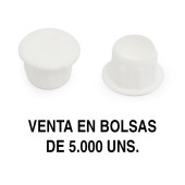 Tapa Mina Ag.10Mm Blanco (5.000U)