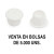 Tapa Mina Ag.10Mm Blanco (5.000U)