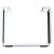 Pata Metal Uxia H120 150X50 Cromo