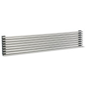 Rejilla De Ventilacion Para Horno. Material Aluminio. Acabado Cromo Mate. Para Mueble De 900 Mm