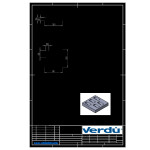 Accesorio Para Relojes Para Bandeja Belapost 181X181 H35 Antracita