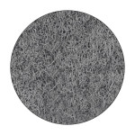 Fieltro Adhesivo Redondo D55 Gris (24Pcs)