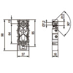 Cajetin Unifix Cincado Con Amortiguador