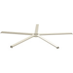 Base Acero 5 Brazos Modelo Coney Ø690 Níquel Cepillado