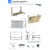 Somier Horizontal 135X190 Gris Pata Basculante
