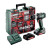 Taladro Percusion Metabo Sb 18 L 2X2Ah 18V Con Escobillas + 78 Accesorios