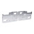 Placa Wp13. Acero. Zincado. Colgador Libra Altura 11Mm. 3500 N - Italiana Ferramenta