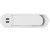 Pasacable Ovalado Tical 180X53 2Xusb Blanco Cargador No Incluido.