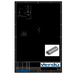 Lampara 10Led Bat-Light 1W Con Sensor Pir  100X35X22Mm. Con Bateria.