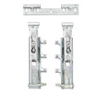 Juego Colgador Oculto Traser6 Con Placa