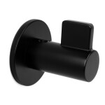 Percha Fin 50X54X52 Negro Mate (12 uds.)