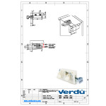 Colgador Armario 806 Logo Montaje Directo Izquierda
