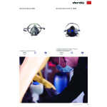 Media Mascarilla Secure-Click Hf-802Sd Mediana 3M Con Diafragma De Comunicacion