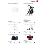 Filtro Vapores Organicos 3M D8055 A2 Sistema Secure-Click