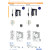 Picaporte Magnetico No-Ha Mini Condena Cs  Magnetico E Invisible. E50. Cromo Sat.