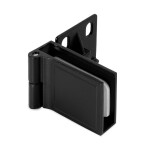 Bisagra Puerta De Cristal Interior Negro