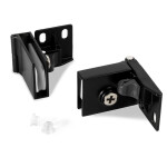 Bisagra Puerta De Cristal Interior Negro