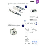 Cierre Magnetico Solapar Pully L45 Niquel Incluye Iman Y Tornillo