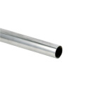 Tubo Stor Armario Redondo Ø12 3M Cromado (Venta Por Barras De 3M.) (3 uds.)