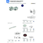 Excentrica Doble Espiral Clock Ø35 Zincado