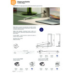 Compás Kraby Desk Descendente L355 Acabado Gris