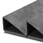 Accesorio P/Gafas Para Bandeja Belapost 181X181Mm H30 Terciopelo Antracita