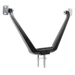 Respaldo Aluminio Negro Mate