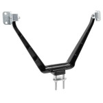 Respaldo Aluminio Negro Mate