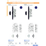 Cerradura Magnetico B-Forty C85 E50 Cr.sat  Cilindro Yale A 85Mm. Cerrad/Incluido.