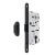 Cerradura Magnetico B-Forty C85 E50 Negro  Cilindro Yale A 85Mm. Cerrad/Incluido.