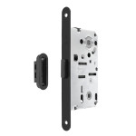 Picaporte Magnetico B-Forty C95 E50 Negro  Muletilla A 95Mm. Cerrad/Incluido.