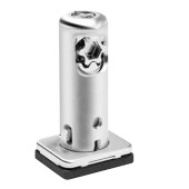 Pie Nivelador Rekord Tech H25 B/Rect.  Regulable 10Mm Max. Base Rectangular.