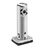 Pie Nivelador Rekord Tech H32 B/Rect.  Regulable 10Mm Max. Base Rectangular.