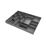 Cubertero Aluminio Modula 2+2 M900 Acabado Antracita