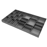 Cubertero Aluminio Modula 2+3 M900 Antrac.